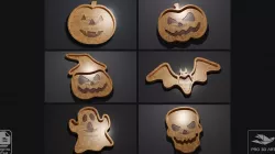 Halloween Trays Pack - CNC Files for Wood