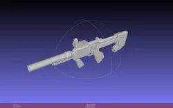 Halo ODST SMG Basic Model