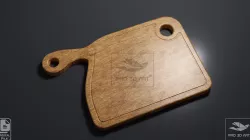 Hatchet Cutting Board - CNC files for wood (svg, dxf, eps, ai, pdf stl)