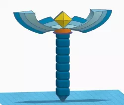 Hero of Time's Paint Stick Sword