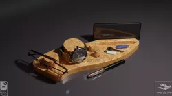 Holder 6 - CNC Files for Wood (svg, dxf, pdf, eps, ai, stl)