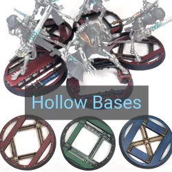 hollow 40mm mini bases