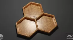 Honeycomb Tray - CNC Files for Wood