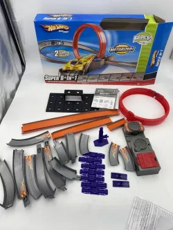 HOT WHEELS TRACK PIECE LINK #2 (SUPER 6 IN 1)