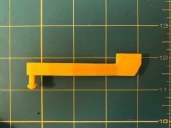 Hot Wheels Ultimate Garage Part Track Yellow "Flipper" Zone 2