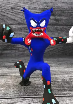 Huggy Wuggy scary Poppy play time 3d model