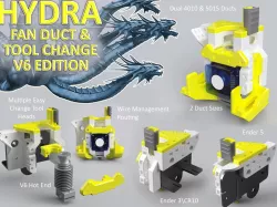 Hydra Fan Duct & Tool Change V6 Edition