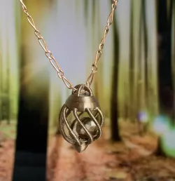 Jewel: Pendant cage / caged pendant