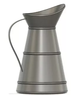 Jug Vase Rib Filet
