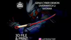 Katana Genji CYBER DEMON - OVERWATCH2