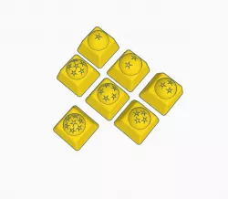 keycaps dragon ball-spheres of the dragon
