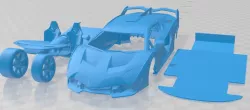 Lamborghini SC18 2019 Printable Car