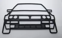Lancia Delta integral wall decoration