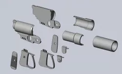 Laputa Gun Loadable Printable Assembly