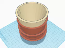 Layered Pot for Extra Flowers