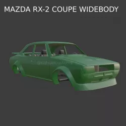 Mazda RX-2 Coupe Widebody - RX2 - Car body