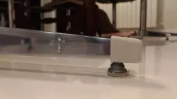 Metal chair leg protector