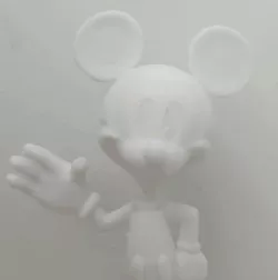 Mickey Mouse Bobble Head - with 3d printed spring