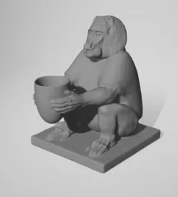 Monkey Sculpture