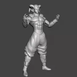 Moro final form Dragon Ball 3D Model