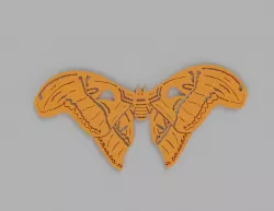 Moth Wall Art by Mels3D