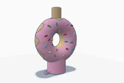 Mouthpiece shisha/cachimba donut "Homer" (The Simpsons)