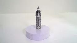 Multicolor 3D Big Ben Tower