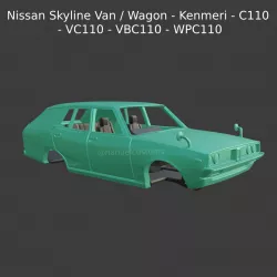Nissan Skyline Van / Wagon - Kenmeri - C110 - VC110 - VBC110 - WPC110 - WPC110