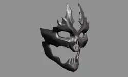 Noob Saibot Mask Concept Design Printable