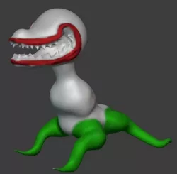 Nuclear Throne Plant character