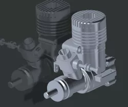 O.S.25 RC Engine