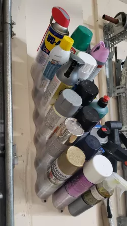 Paint Spray Can or bottle wall mount