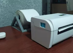 paper roll holder for 100mm thermal guide label printer