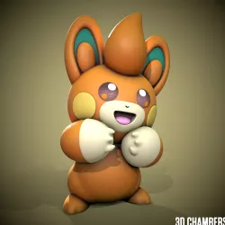 Pawmi STL - Pokemon Scarlet Pokemon Violet