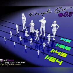People set scale models #02
