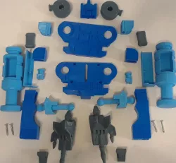 Phelps3D G1 Transformers VHS TremmorsCon (AKA not Rumble Frenzy) Action Figure