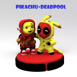 Pikachu and Deadpool
