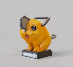 Pochita (ポチタ ) V2 sitting pose- Chainsaw Devil-Chainsaw Man-FANART FIGURINE