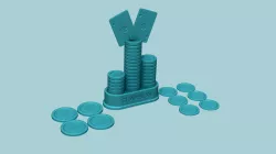 Poker KIT - Chips and Trophy - STL Printable
