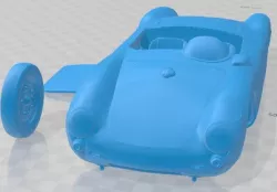 Porsche 550 1500 RS Spyder Printable Car