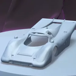 PORSCHE 917 LE MANS (1/10) PRINTABLE CAR BODY