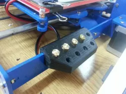Prusa I3 Steel - Nozzle holder / Portaboquillas