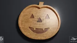Pumpkin Tray - CNC Files for Wood