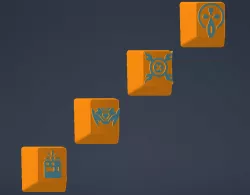 Raze Valorant Keycaps kit and Valorant Logo Keycap