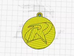 Robin Keychain
