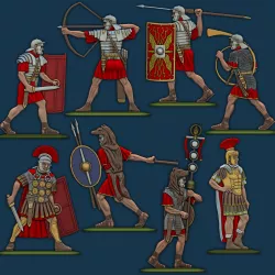 Roman Legionnaires (3D print models for FDM and RESIN printers)