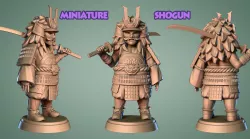 Samurai Miniature - Shogun 1 -Mini Troop