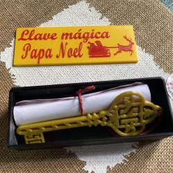 Santa Claus magic key