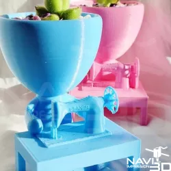 Sewing machine pot