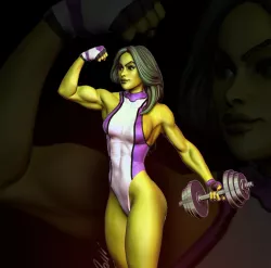 She HULK art